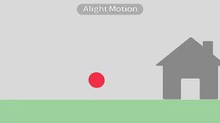 Animation test ball hitting a house (and house to boom)