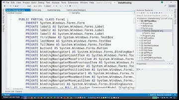 DataBinding for Xbase developers in .Net Using Windows.Forms and WPF