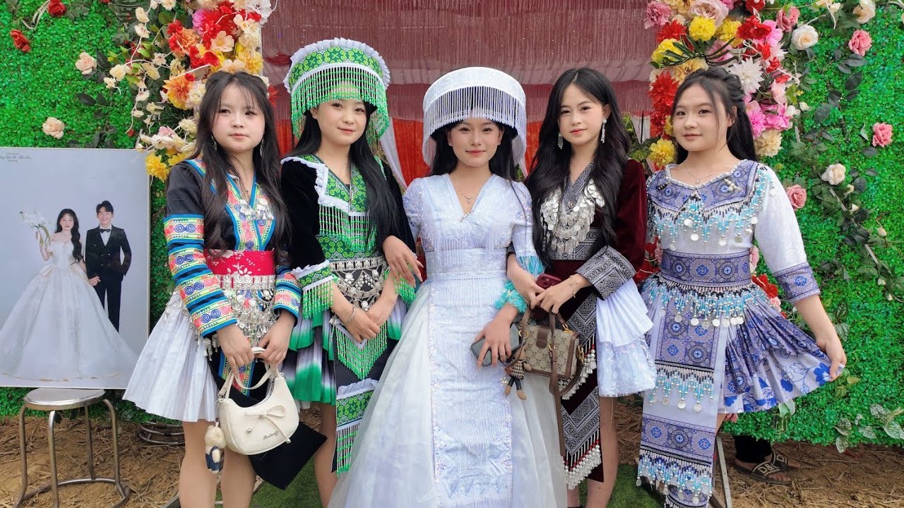 CHƯA TỪNG THẤY ĐÁM CƯỚI NÀO NHIỀU GÁI XINH ĐẾN VẬY...!