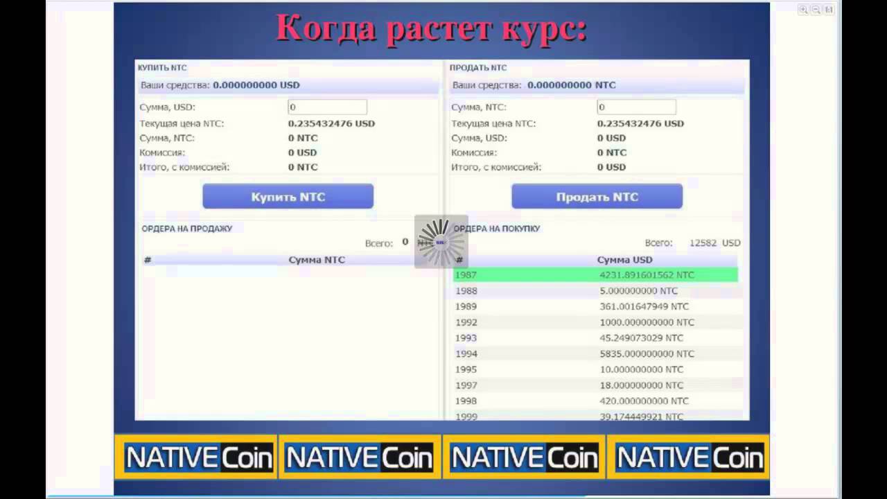 NativeCoin биржа - презентация от 19 04 2014