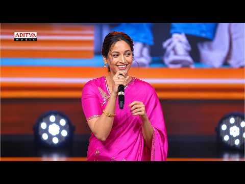 Actress Srinidhi Shetty Speech at Aadarsha Kutumbam Pre-Release Event | Venkatesh - ADITYAMUSIC