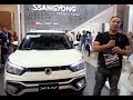 سانج يونج تيفولى xlv بكل حياديه SSANGYONG TIVOLI XLV review