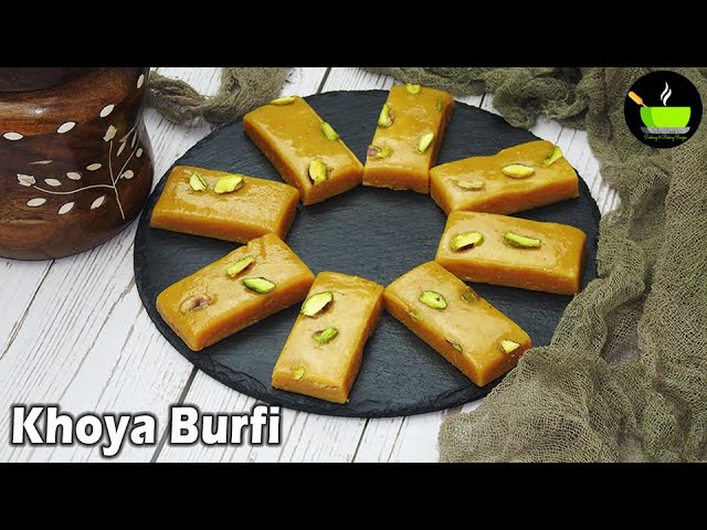 Quick & Easy Barfi Recipe | Khoya Burfi | Mawa Burfi | Instant Sweets Recipe | Mawa Ki Barfi |Sweets | She Cooks