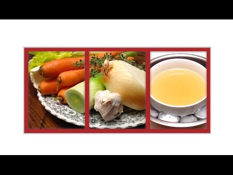 How to Make Vegetable Broth (Stock) / Vegan Recipe, Cooking Tips 