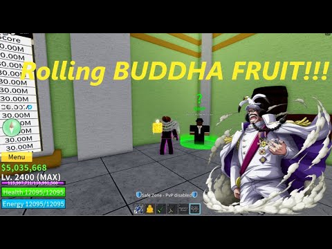 ROLLING BUDDHA FRUIT BLOX FRUITS(Roblox) - YouTube
