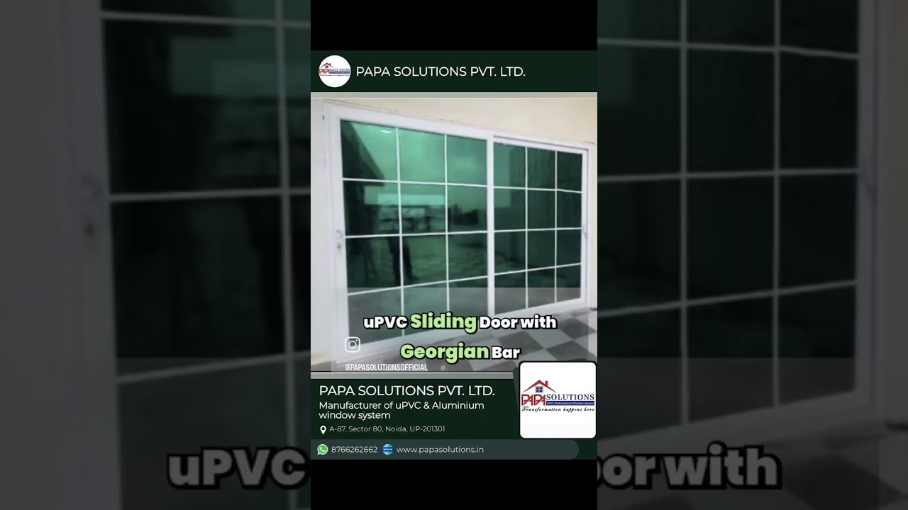Great News! We are expanding in a big WAY!! UPVC and Aluminium doors contact us on +918766262662