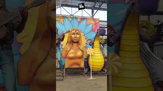 Mardi Gras World offers a behind-the-scenes look at the art and history of New Orleans