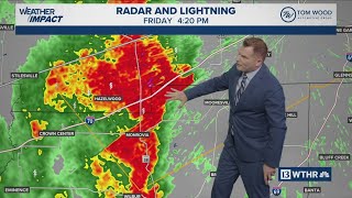 13Weather Forecast | 4 p.m. update, April 24, 2026