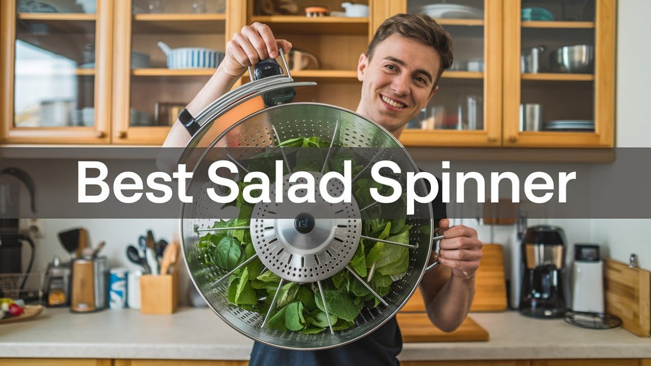 How to Use the OXO Salad Spinner for Quick and Easy Salad Prep - YouTube