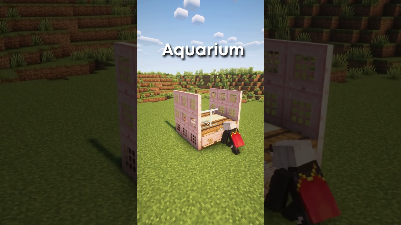 Aquarium Design in Minecraft That Looks Too Real! 🐠🌊 