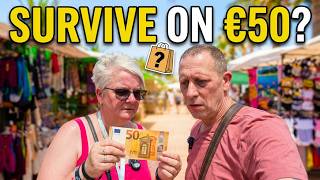 What can you buy for E50 at Playa del Ingles Market Gran Canaria