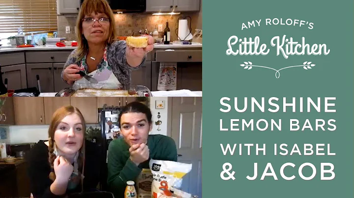Amy Roloff Making Sunshine Lemon Bars with Isabel ...