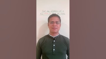 Find the distance of a point P (x, y) from the origin. #shorts