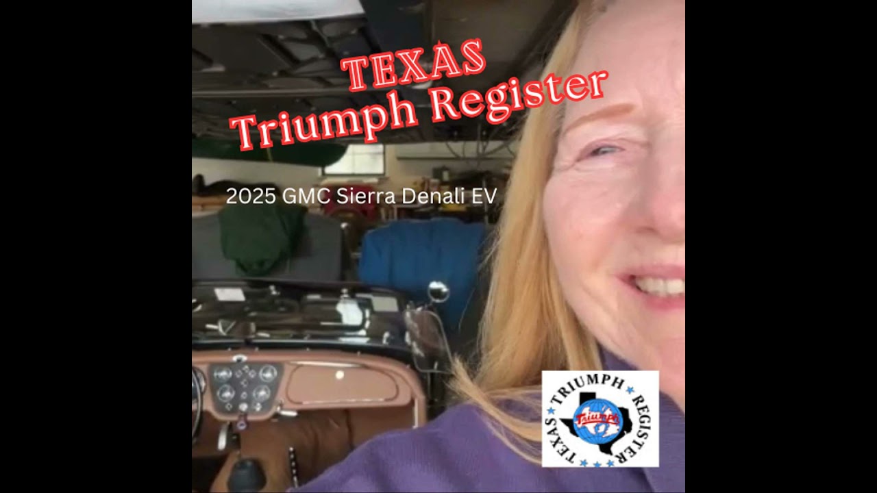 The Texas Triumph Registry and Exploring the 2025 GMC Sierra Denali EV!