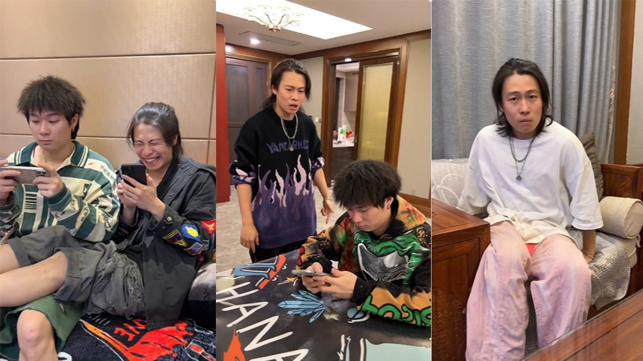 【醬油白米飯】三兄弟整活現場，這波操作直接笑瘋#搞笑 #搞笑段子 #搞笑視頻 #沙雕剧情 #funny