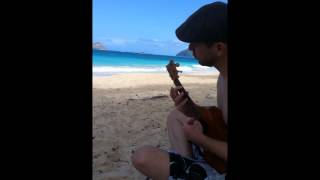 Video thumbnail of "On the Beach in Waimanalo"