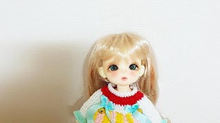 라티돌 하루 미상님 메이크업 bjd 포켓 구관 개봉기