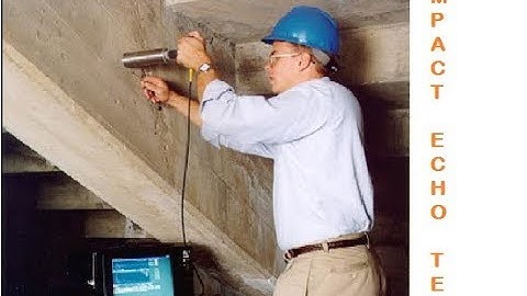 IMPACT ECHO TEST - NONDESTRUCTIVE TEST OF CONCRETE