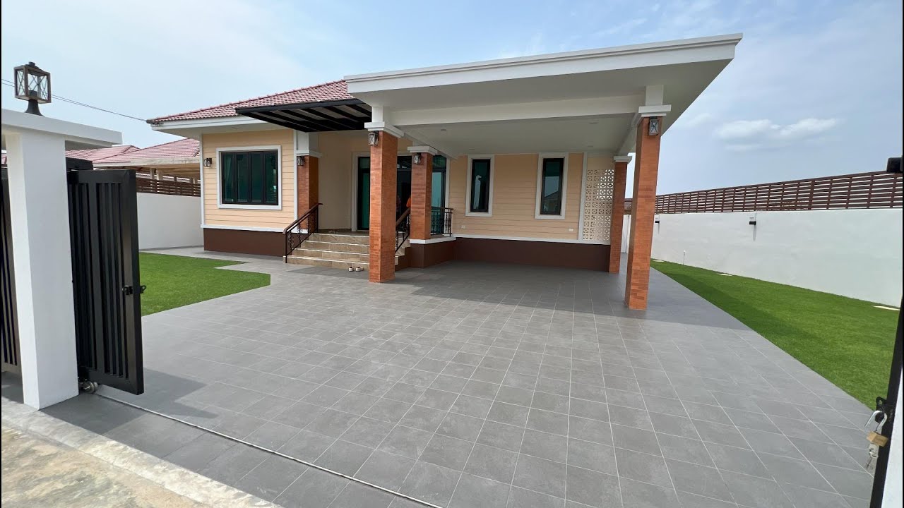 Buying A House in Hua Hin, Thailand? (8) Brand New in Pran Buri!! YouTube