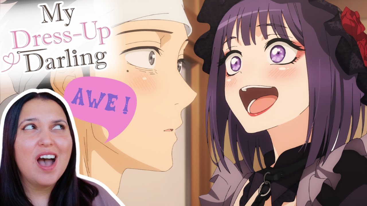 Он всё это сделал ради её улыбки? 😭 Реакция косплеерши на 4 серию "Моя любимая переодевания"