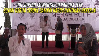 Download Lagu IBU SOPIAH MENANGIS DEPAN OM ZEIN | SUAMI DERITA STROKE GANTIKAN BEKERJA JADI TUKANG BERSIH - BERSIH MP3
