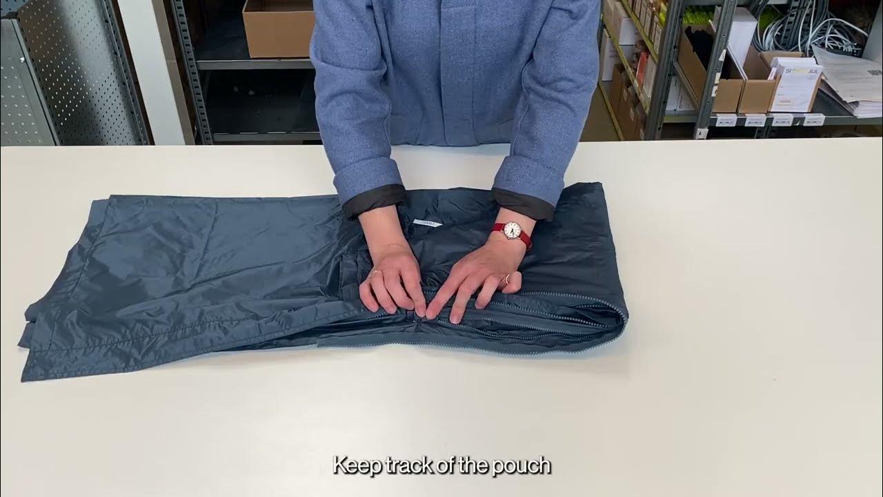 How to fold The New Raincoat YouTube