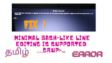 Fix Minimal bash-like line editing is supported ....grup_  |  windows 10