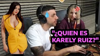 😂DjMaRiiO NO SABE QUIEN ES KARELY RUIZ?😂