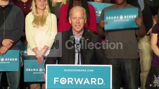 WI:BIDEN SAYS "PAUL RYAN " - CROWD BOOS