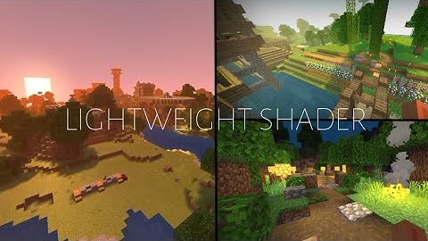 BEST LIGHTWEIGHT SHADER FOR MCPE 1.16+ / work on windows 10 & android