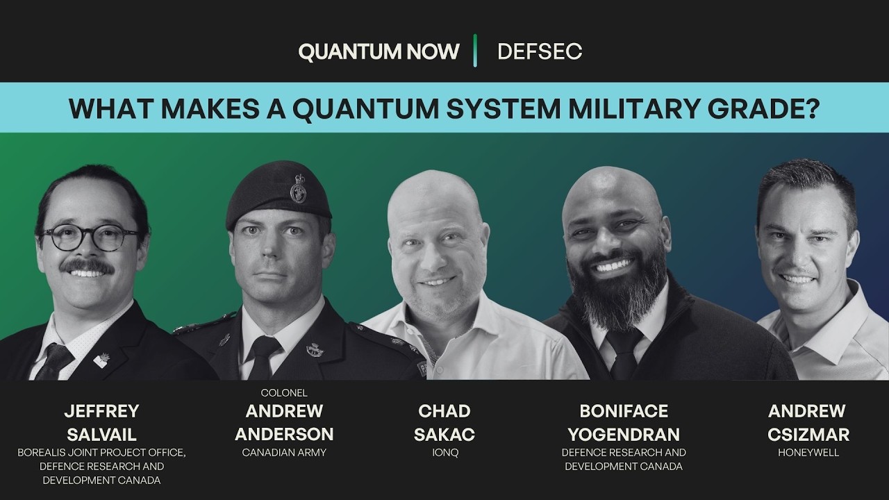 Mission-ready quantum capabilities are built through partnership. 

When industry, defence organizations, policy-makers, and the research community collaborate 