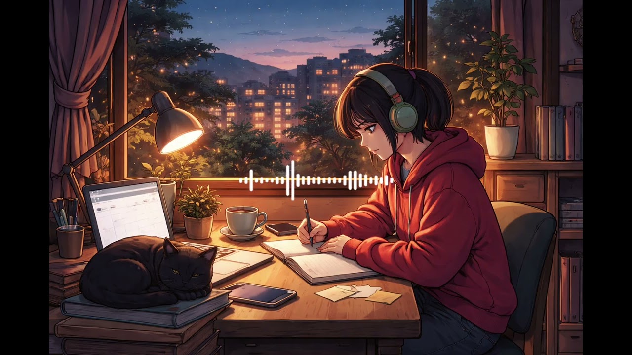 Chill Mix🌙, Study, Wallpaper, chill Music 
