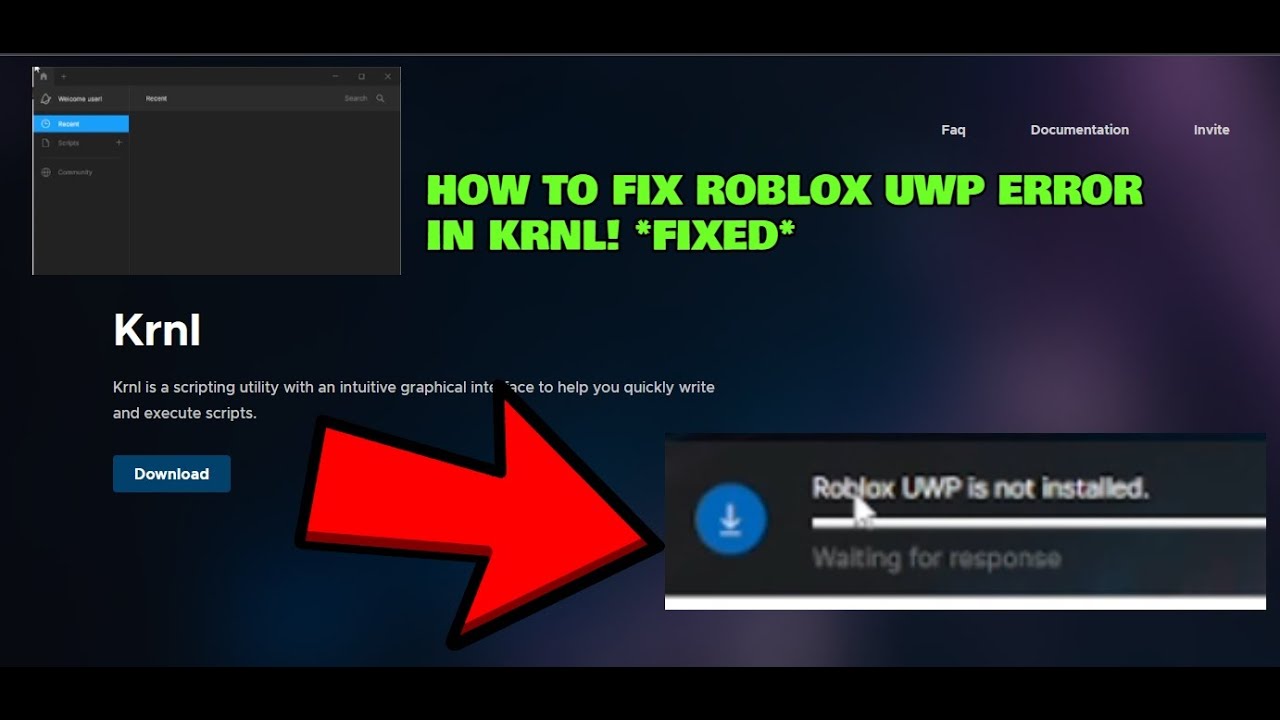 How to dowload and use Krnl and scripts! 