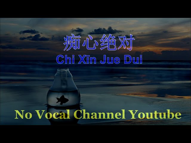 Chi Xīn Jue Dui ( 痴心绝对 ) Male Karaoke Mandarin - No Vocal class=