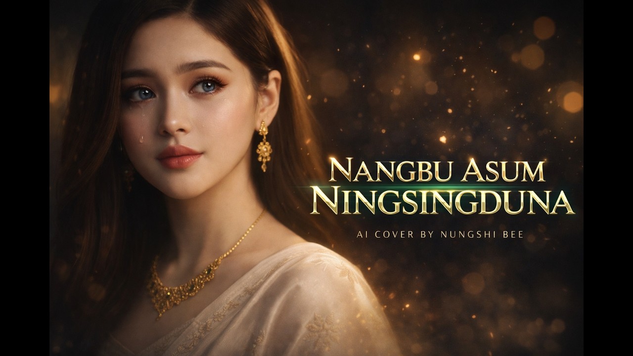NANGBU ASUM NINGSINGDUNA – Romantic Pop Ballad AI Cover by NUNGSHI BEE | Manipuri Old Song