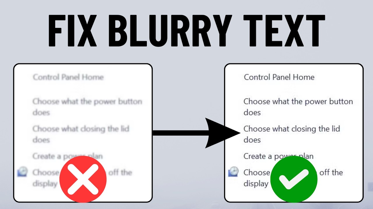 Fix Blurry Text Everywhere in Windows 11 (in 40 Seconds)