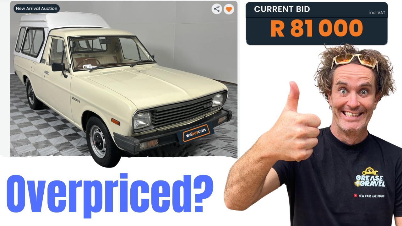 Компания WeBuyCars выставила на продажу этот Nissan 1400 1991 года выпуска за 81 000 рандов… Он б...