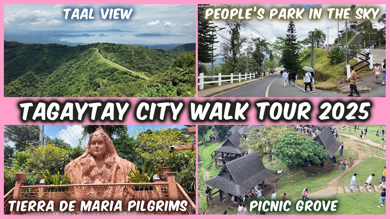 TAGAYTAY WALK TOUR 2025 | Exploring People's Park in the Sky, Tierra de Maria Pilgrims, Picnic Grove
