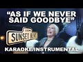 As If We Never Said Goodbye Sunset Boulevard Karaoke Instrumental W Lyrics mp3