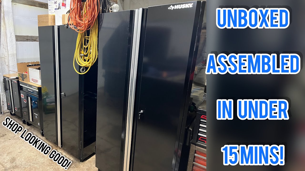 Husky Garage How To Assemble And Unboxing! YouTube