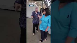 Фото Пожилая Армянка Поблагодарила Азербайджанских Пограничников на ППП «Лачин» (14.07.2023)