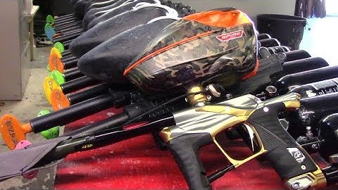 Planet Eclipse EGO LV1.5 Paintball Gun  - Review - Shooting - Gameplay