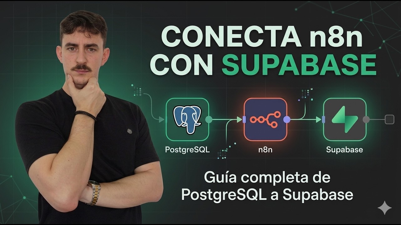 n8n + Supabase 🔥 | Automatiza Bases de Datos y Backend sin Código - YouTube