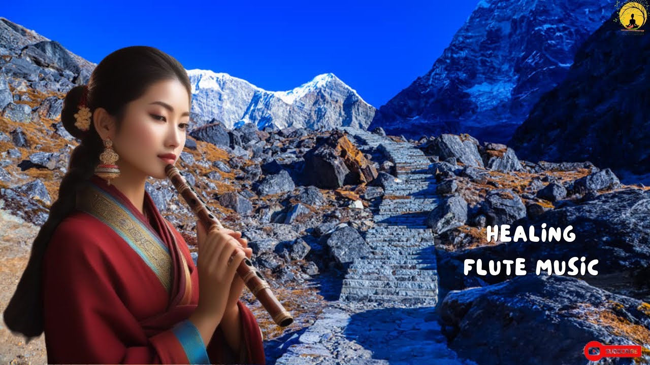 Relaxing Bamboo Flute Music ♪ Meditation Music ♪ Sleep Music ♪ Healing ...