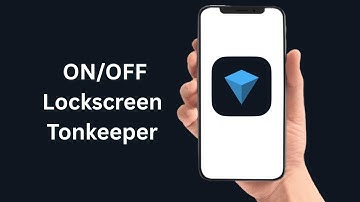 How To Turn ON/OFF Lockscreen Tonkeeper Wallet
