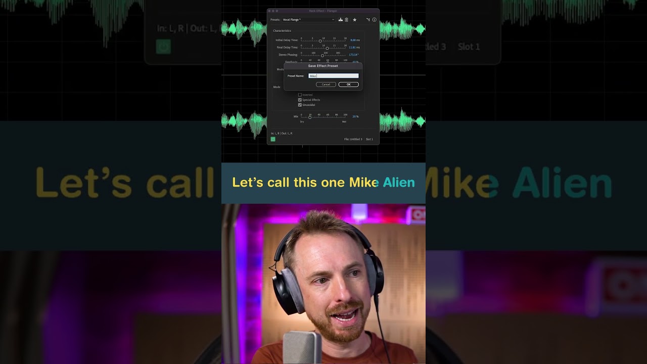 Сохраняйте шаблоны настроек в Adobe Audition: ЭТО ТАК ПРОСТО! 