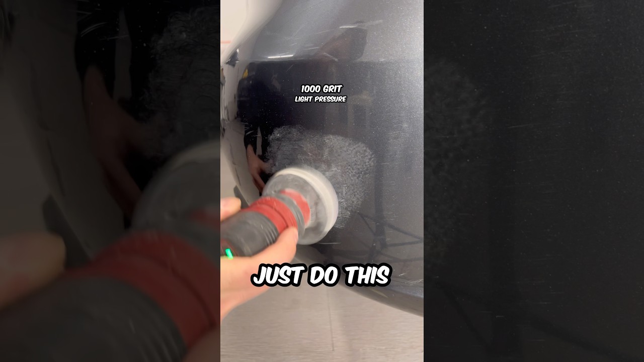 How to fix touch up paint hack jobs