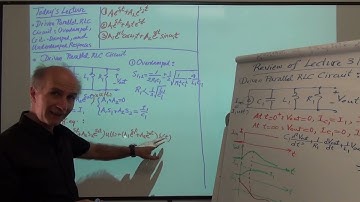 Razavi Basic Circuits Lec 32: Driven Parallel RLC Circuit (Part 2)