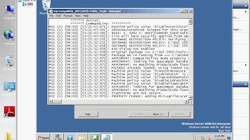 SCCM 2007 Installing and installing Prerequisites
