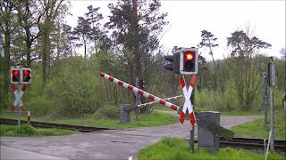 Bahnübergang Münster-Nord // German Railroad crossing // Spoorwegovergang